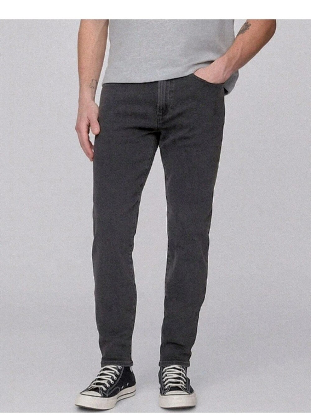 GAP Men’s Skinny Jeans Black Wash Gap Flex Max Stretch Denim Mid Rise NWT 32x32